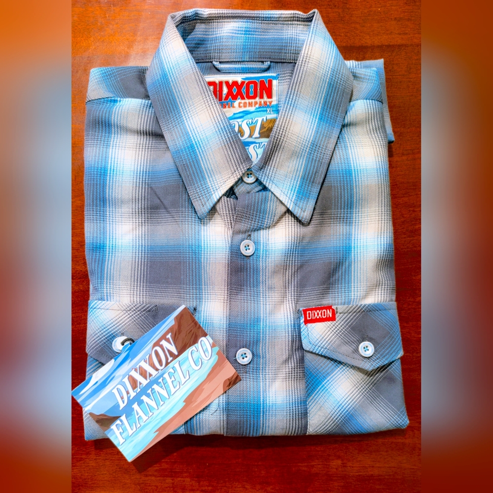 DIXXON Lost Coast Flannel Men's XL **Sold Out*. NWT